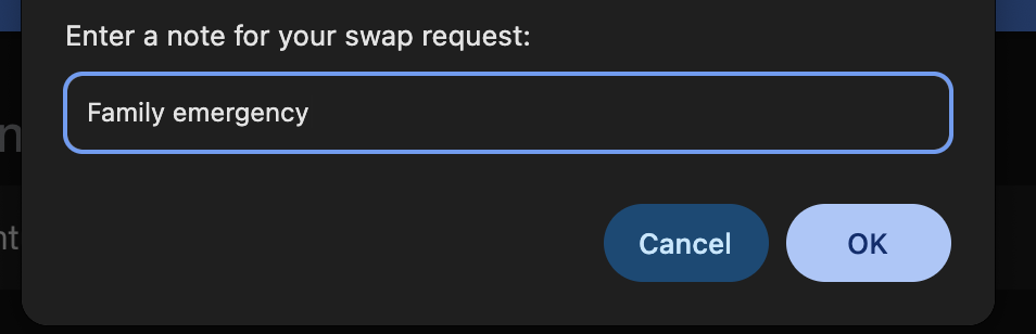 Swap Note